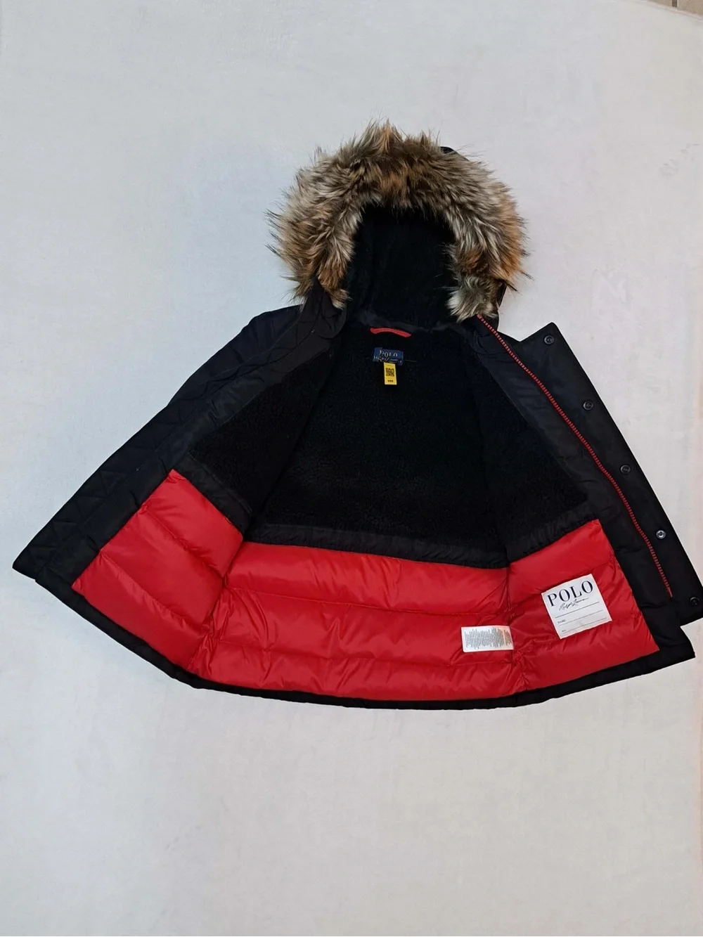Polo Ralph Lauren Kids' Faux-Fur-Trim Down Parka - Toddler Kids Size 6